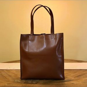 Banana Republic Structured Cinnamon Tote